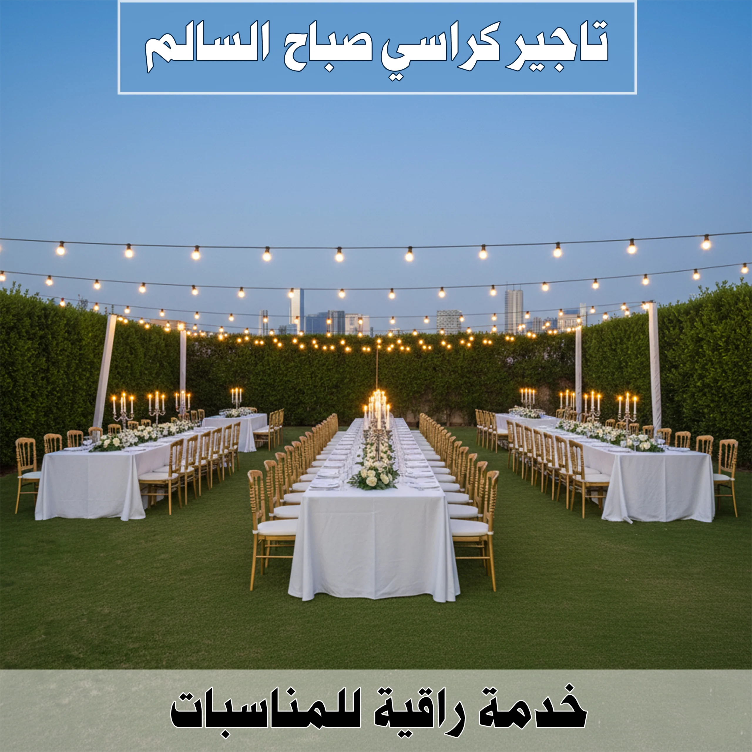 تاجير كراسي صباح السالم