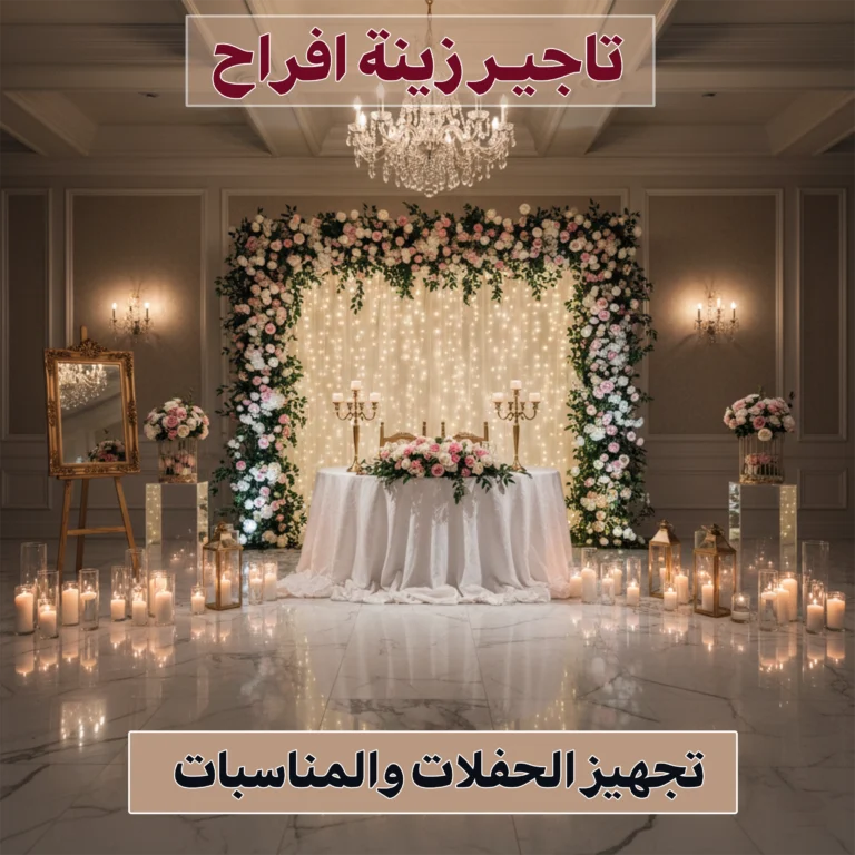 تاجير زينة افراح