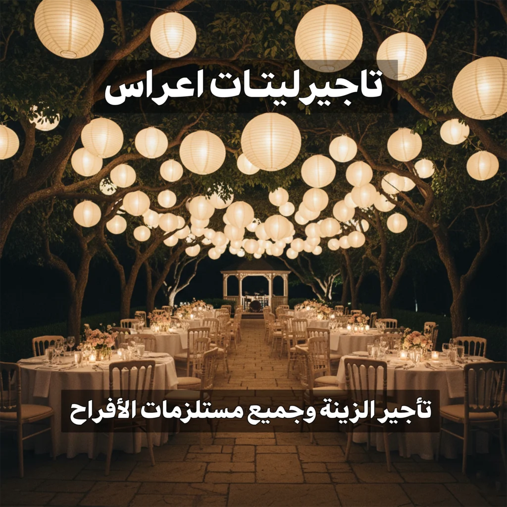 تاجير ليتات اعراس