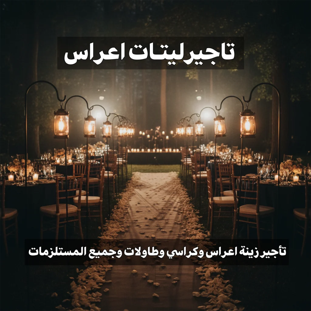 تاجير ليتات اعراس