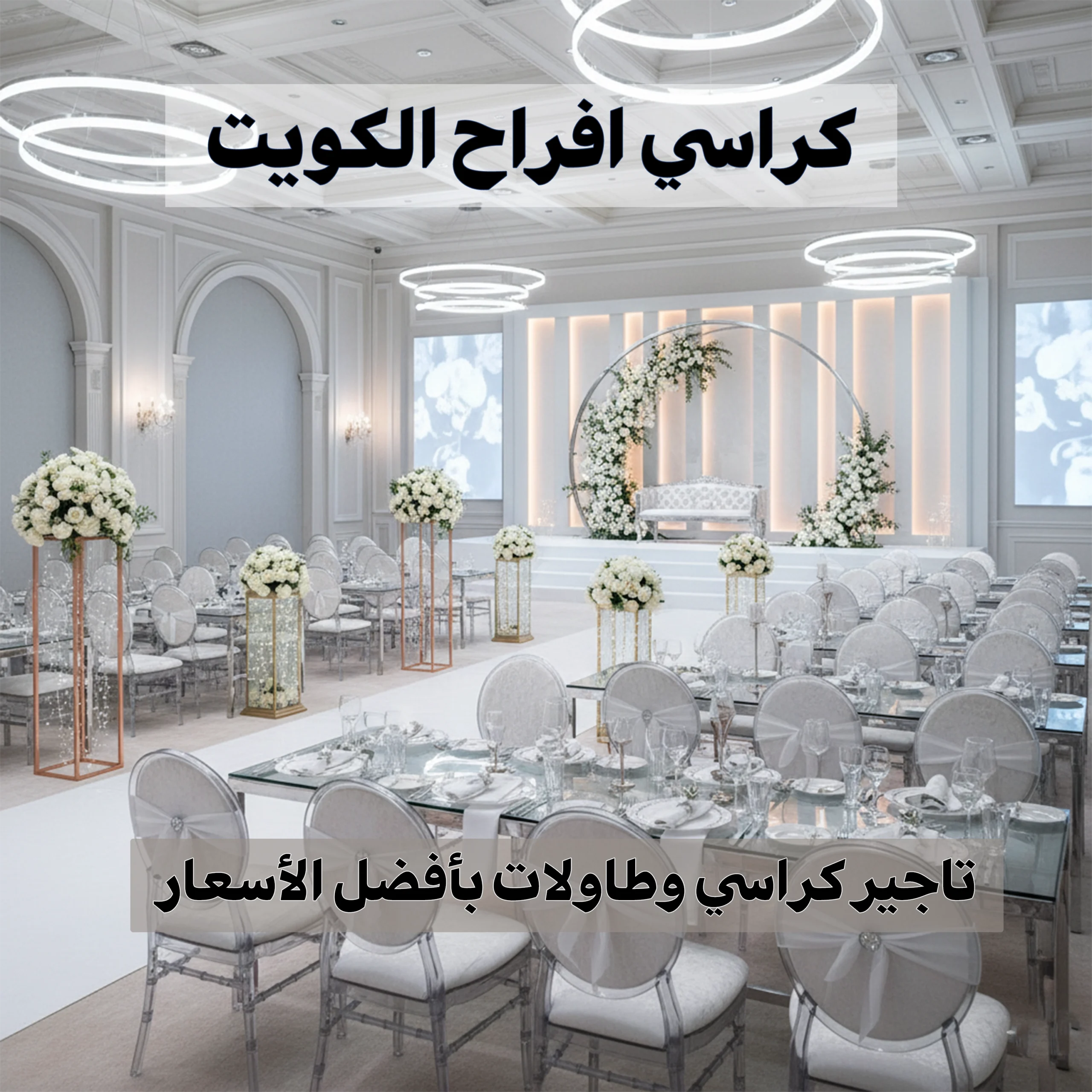 كراسي افراح الكويت | تصاميم ملكية لحفلات فخمة